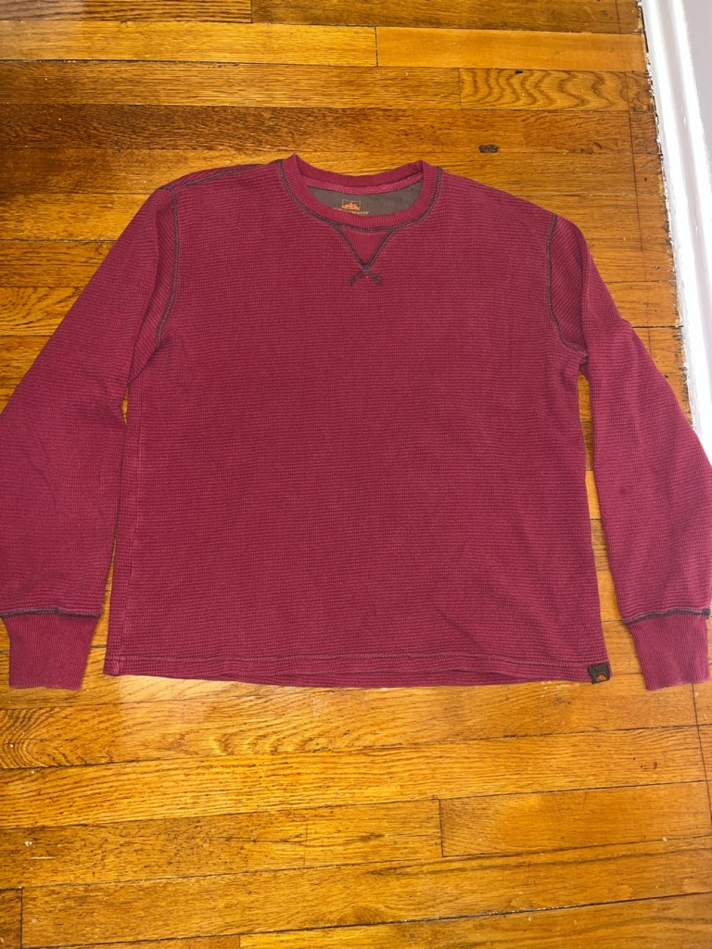 🌴⭐️ Men's Crewneck Thermal Burgundy